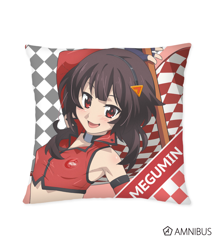 この素晴らしい世界に祝福を 描き下ろしイラスト めぐみん レースクイーンver クッションカバー Amnibus アムニバス