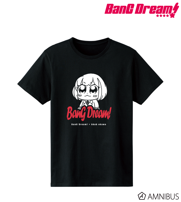BanG Dream! × 大川ぶくぶ 美竹 蘭 Tシャツ