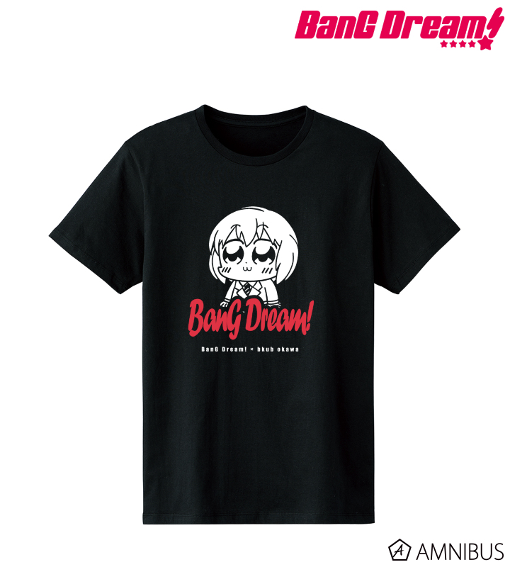 BanG Dream! × 大川ぶくぶ 青葉 モカ Tシャツ