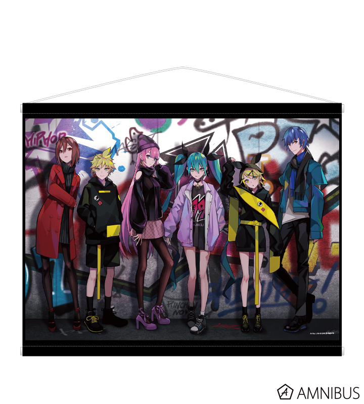 ピアプロキャラクターズ Street Style Art By Lam タペストリー Amnibus アムニバス