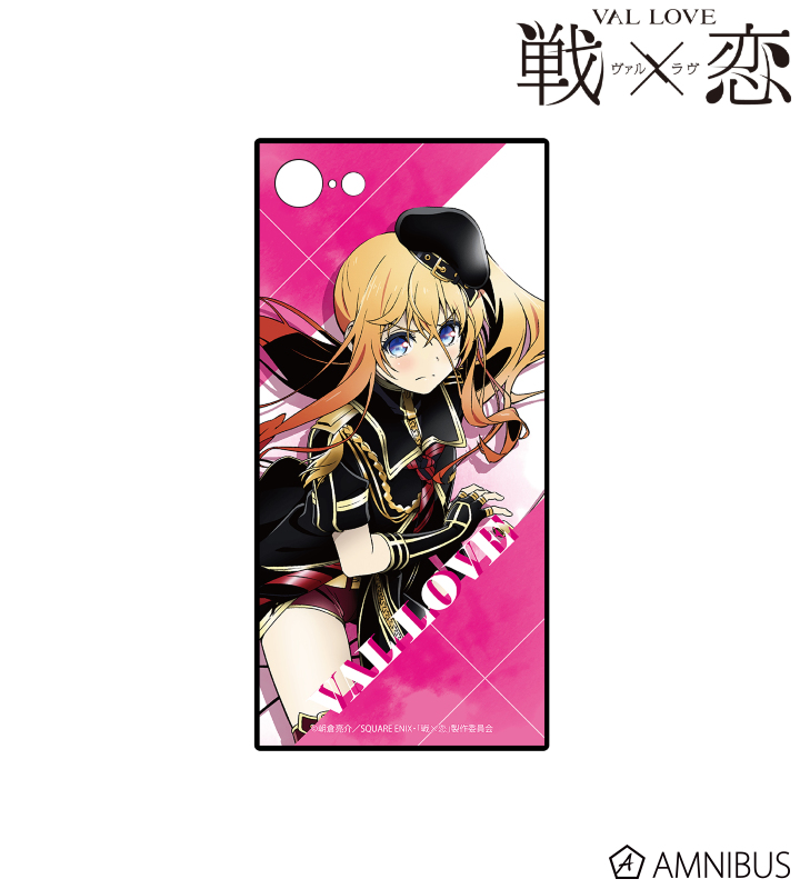 スクエア強化ガラスiPhoneケース