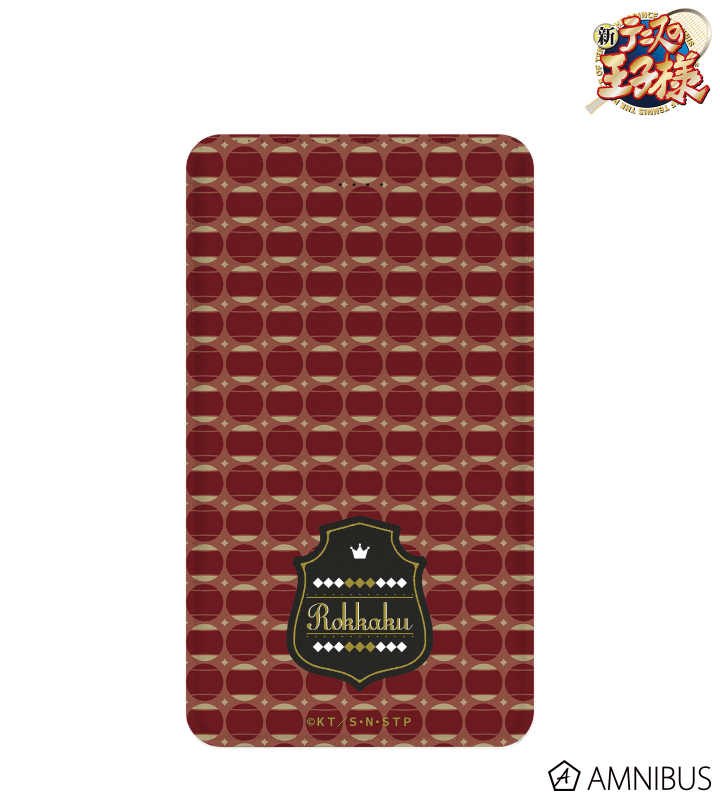 六角 ボール柄 モバイルバッテリー