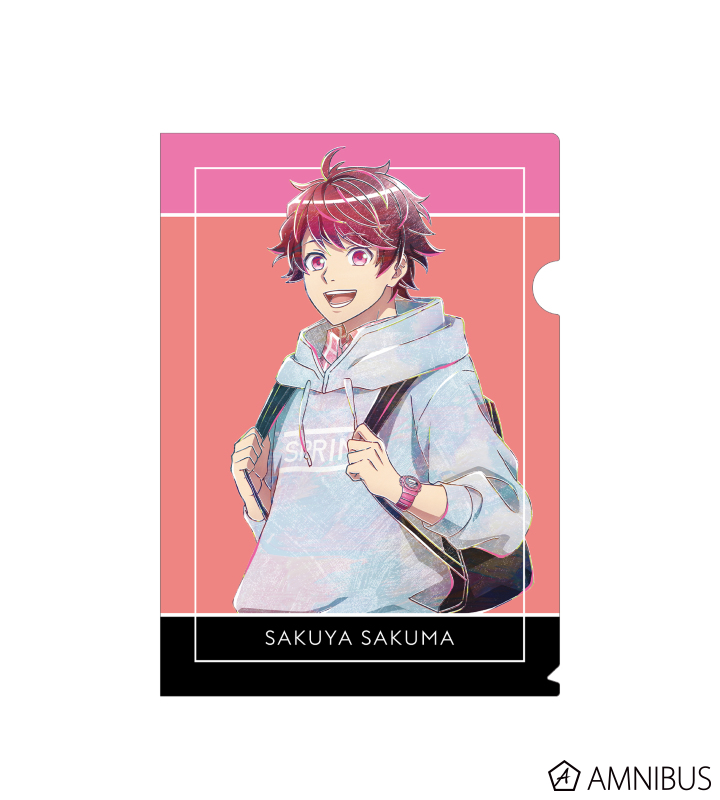 アニメ A3 佐久間咲也 Ani Art クリアファイル Amnibus アムニバス