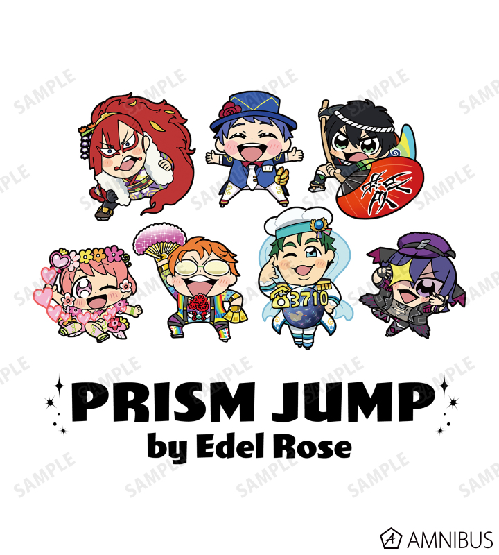 KING OF PRISM × 大川ぶくぶ 第2弾 Edel Rose Tシャツ