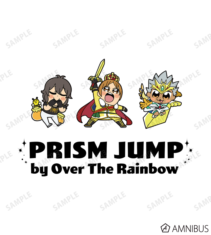 KING OF PRISM × 大川ぶくぶ 第2弾 Over The Rainbow Tシャツ