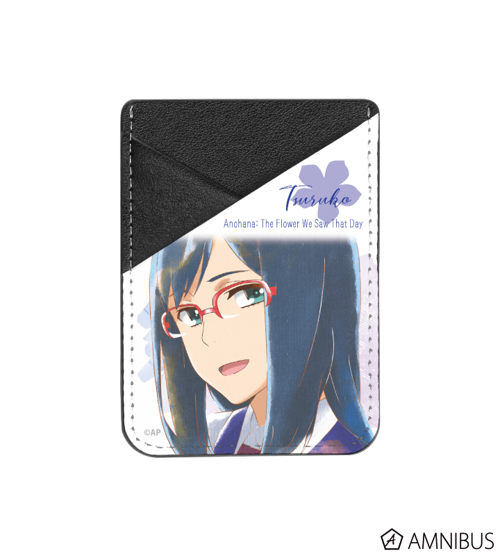 あの日見た花の名前を僕達はまだ知らない 鶴見知利子 Ani Art Aqua Label スマホカードポケット Amnibus アムニバス