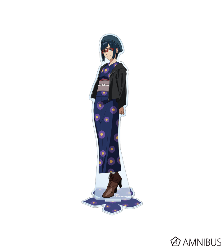 あの日見た花の名前を僕達はまだ知らない 花やしきコラボ 描き下ろしイラスト 鶴見知利子 モダン和装ver Bigアクリルスタンド Amnibus アムニバス