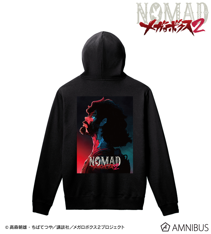 バックプリントパーカー