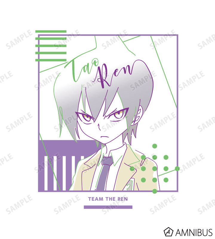 道 蓮 lette-graph Tシャツ