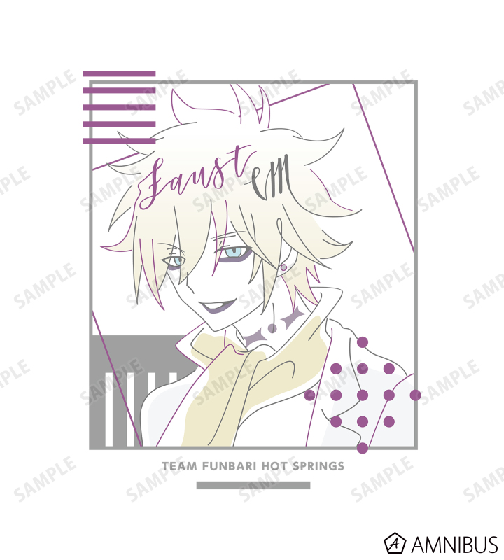 ファウストⅧ世 lette-graph Tシャツ