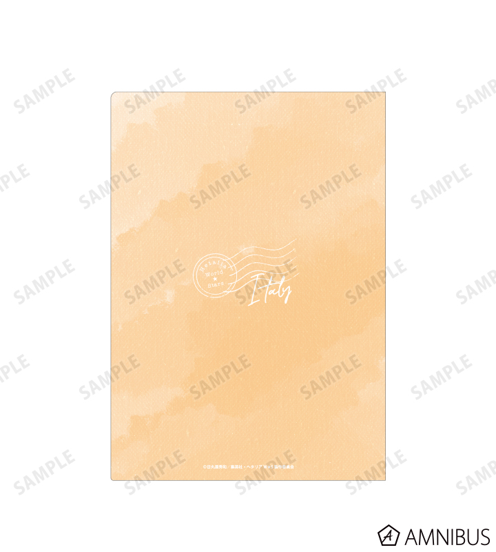 イタリア Ani-Art aqua label クリアファイル