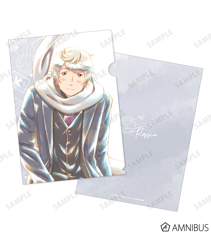 ロシア Ani-Art aqua label クリアファイル
