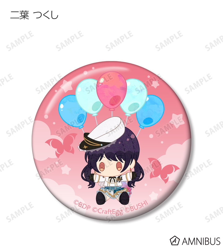 BanG Dream!　バンドリ　缶バッジ　パジャマ　ルームウェア 八潮 瑠唯 BD_GBPLIVE2022_colorTshirt_3_m