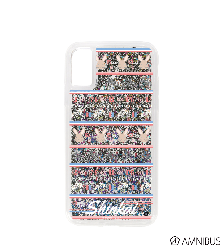 新開 隼人 モチーフ柄 グリッターiPhoneケース