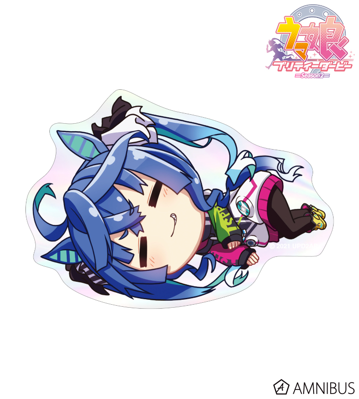 ツインターボ ちびころ ホログラムステッカー