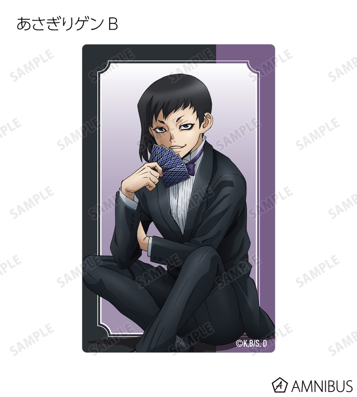 Dr.STONE 石化前 トレーディングカードステッカー 氷月 2点セット TVアニメ「Dr.STONE」 - 描き下ろしイラスト 石化前ver