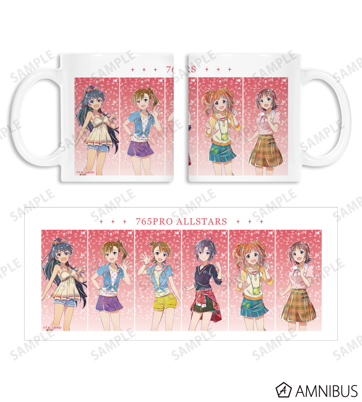 765PRO ALLSTARS Ani-Art マグカップ ver.A