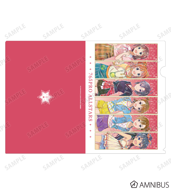 765PRO ALLSTARS Ani-Art クリアファイル ver.A