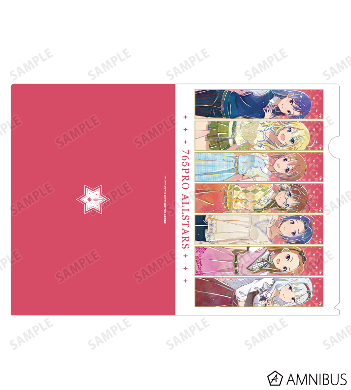 765PRO ALLSTARS Ani-Art クリアファイル ver.B