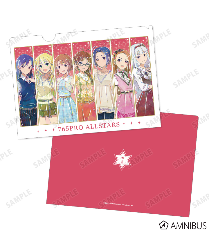 765PRO ALLSTARS Ani-Art クリアファイル ver.B