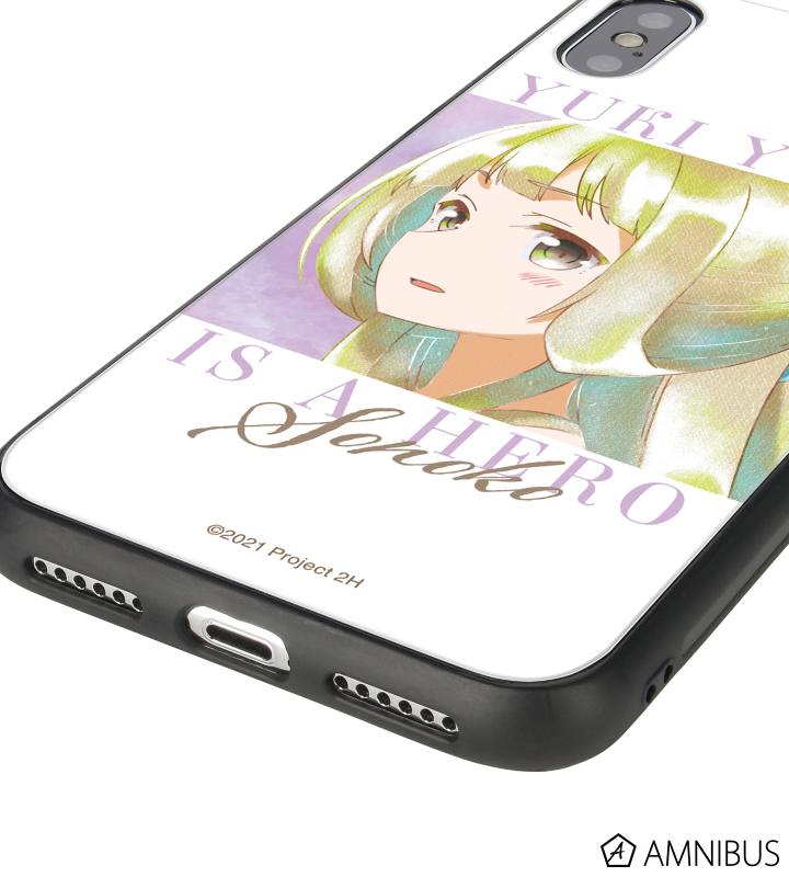 乃木園子 Ani-Art aqua label 強化ガラスiPhoneケース