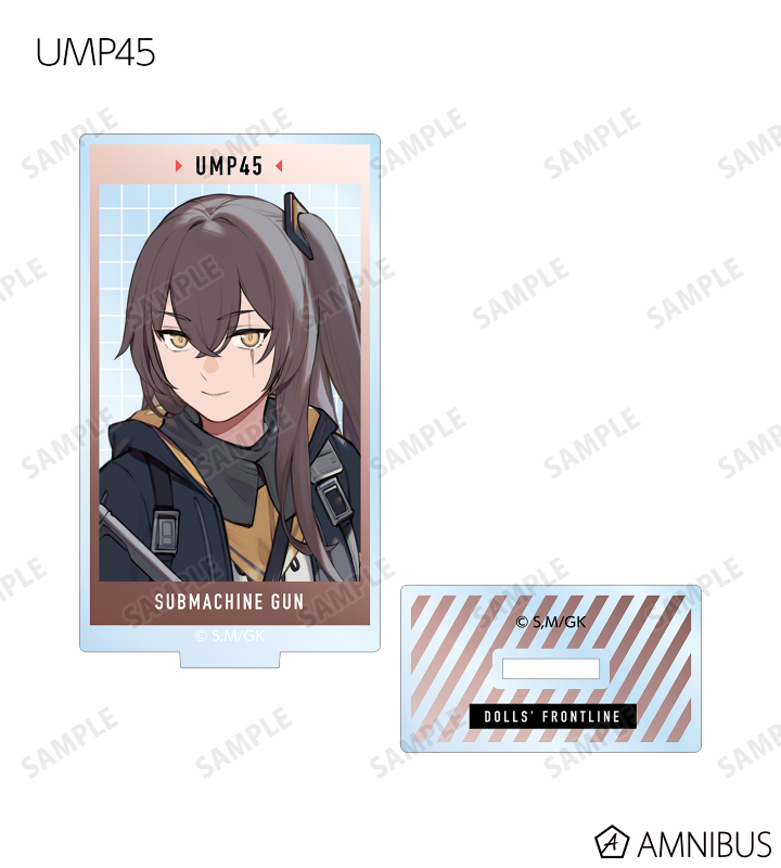 ドールズフロントライン　アクリルプレート ドールズフロントライン2】人形と切り開くポストアポカリプス