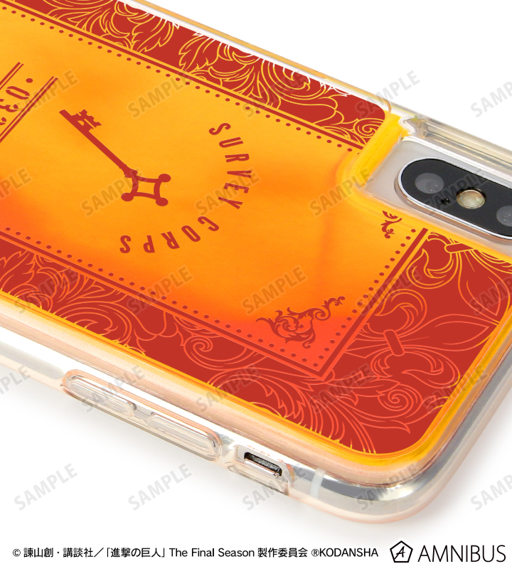 エレン ネオンサンドiPhoneケース