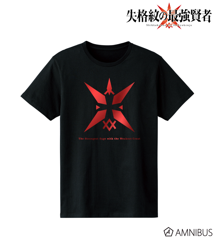 失格紋 箔プリントTシャツ