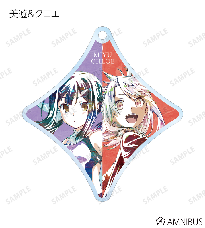 3点　劇場版　プリズマ☆イリヤ Licht 名前の無い少女　アクリルキーホルダー 劇場版「Fate/kaleid liner プリズマ☆イリヤ Licht 名前の無い