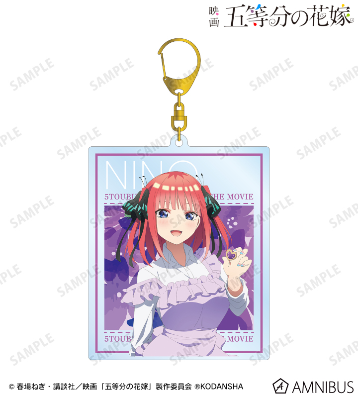 五等分の花嫁 中野二乃 アクリルキーホルダー 五等分の花嫁∽ アクリルキーホルダー＿中野二乃／アイス屋さん