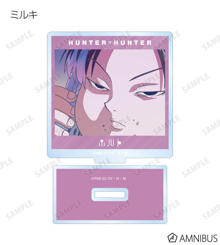 雑貨　全12種セット 「HUNTER×HUNTER トレーディング Ani-Art clear label アクリルスタンド ver.A」 HUNTER×HUNTER』のトレーディング Ani-Art clear label アクリル