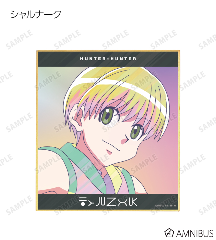 HUNTER×HUNTER - トレーディング Ani-Art clear label ミニ色紙