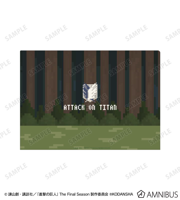 クリアファイル(ワンナイト人狼コラボドット絵ver.)