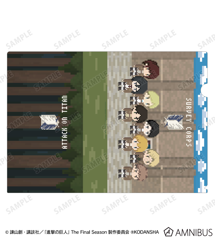 クリアファイル(ワンナイト人狼コラボドット絵ver.)