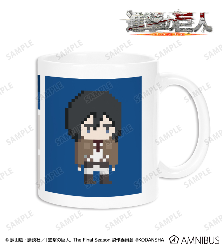 ミカサ マグカップ（ワンナイト人狼コラボドット絵ver.）