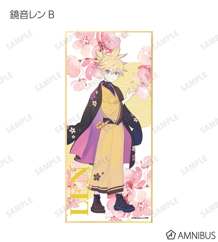 桜ミク - 描き下ろしイラスト Art by kuro トレーディング