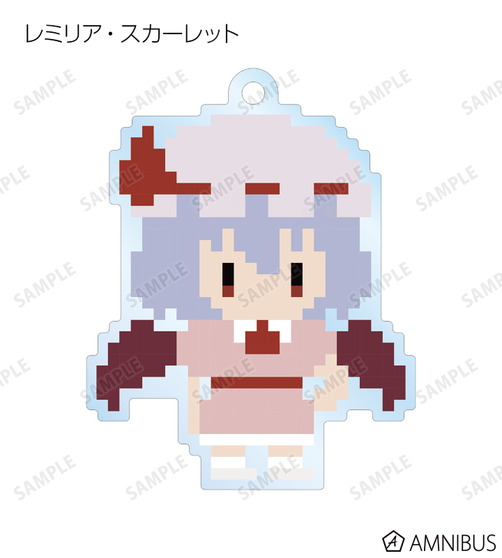 トレーディングアクリルキーホルダー(ワンナイト人狼コラボドット絵ver.)