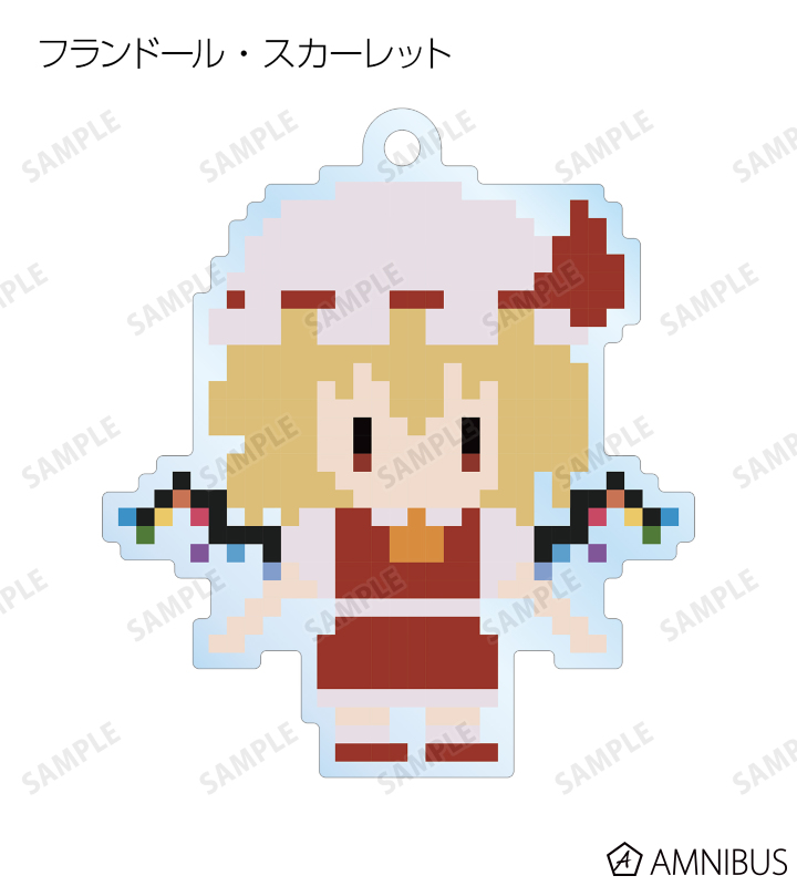 トレーディングアクリルキーホルダー(ワンナイト人狼コラボドット絵ver.)