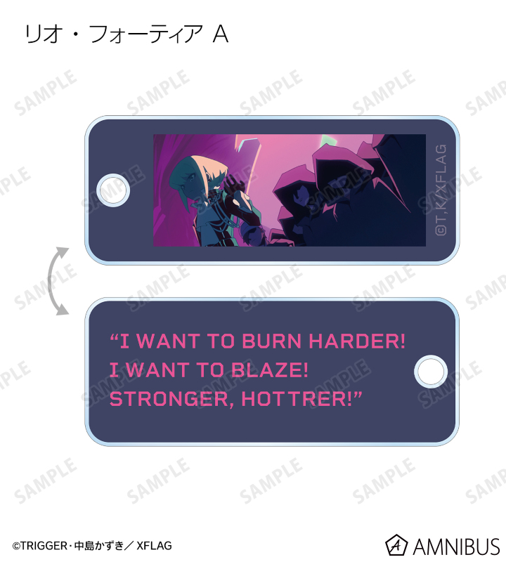 トレーディングアクリルキータグ