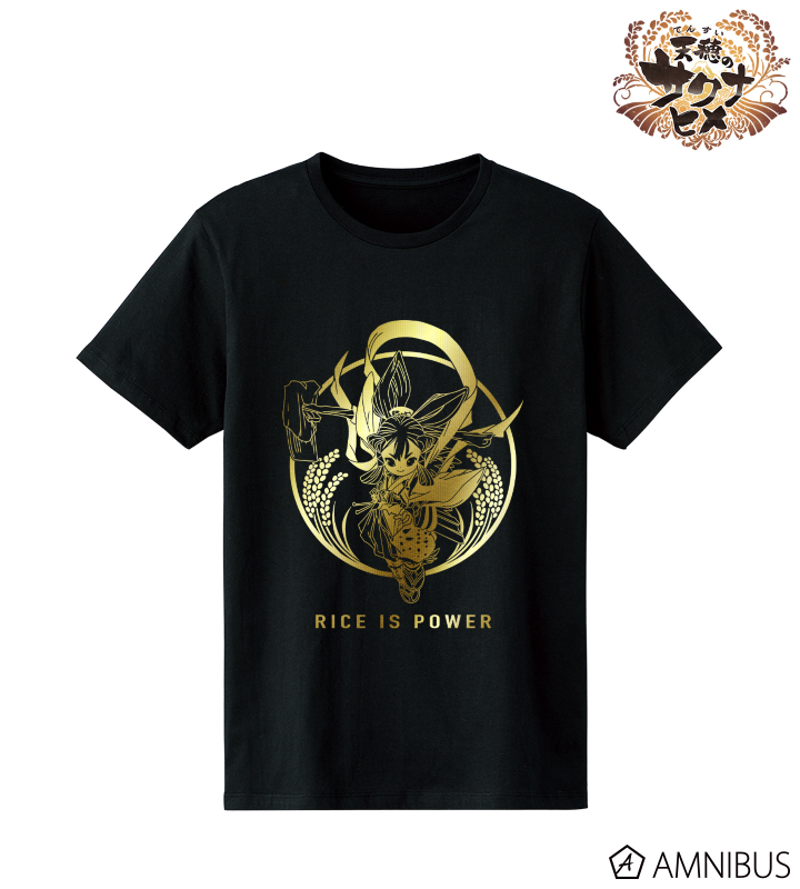 天穂のサクナヒメ - サクナヒメ 箔プリントTシャツ/レディース