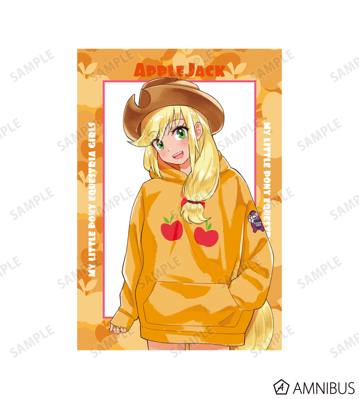 描き下ろしイラスト アップルジャック Art by 松本能人 Tシャツ