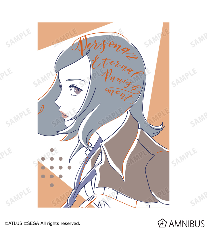 P2罰主人公 lette-graph Tシャツ