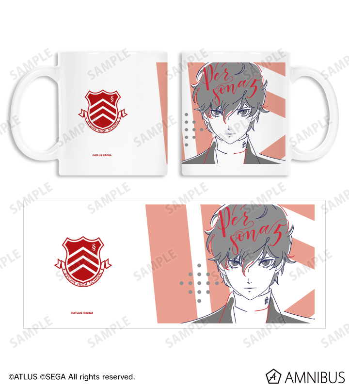 ペルソナシリーズ - P5主人公 lette-graph マグカップ | AMNIBUS