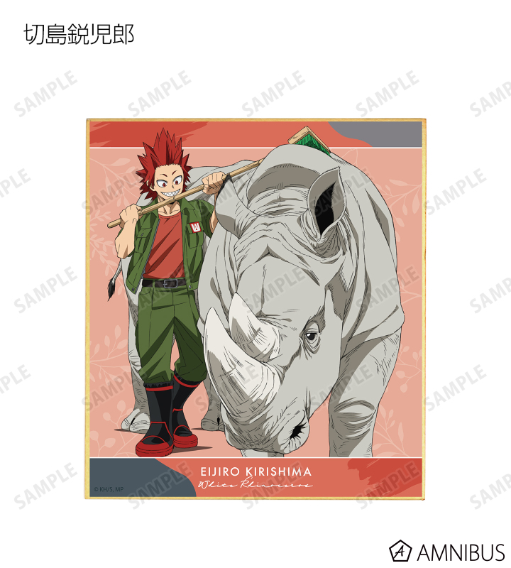 ヒロアカ 切島鋭児郎 缶バッジ 東武動物公園 TVアニメ『僕のヒーローアカデミア』 - 東武動物公園コラボ 描き