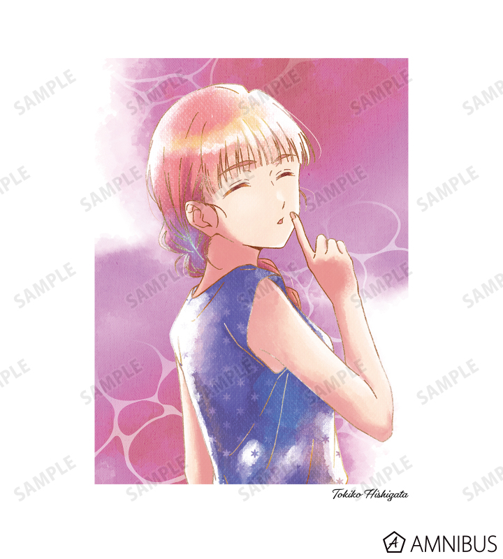 菱形 朱鷺子 Ani-Art aqua label Tシャツ