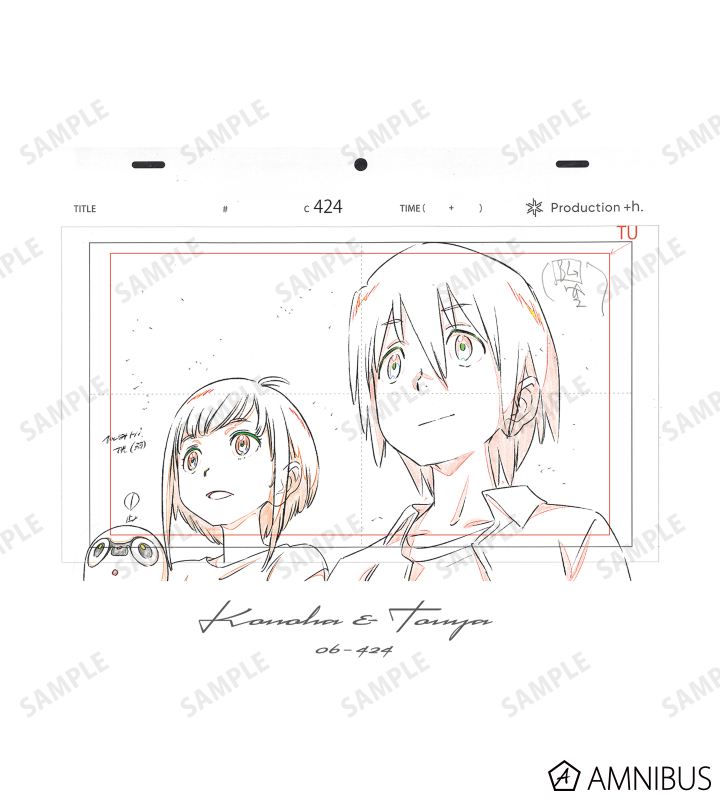 相模 登矢&七瀬・Б・心葉 原画Tシャツ