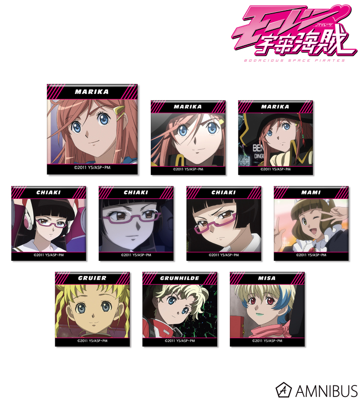 トレーディング場面写スクエア缶バッジ