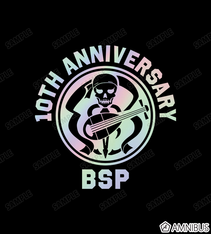 10周年ロゴ ホログラムTシャツ