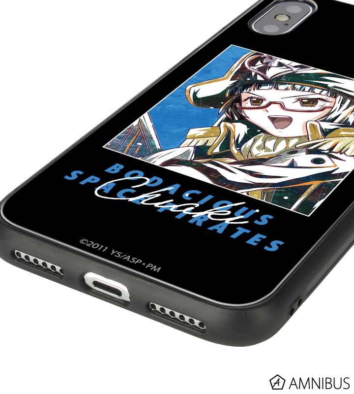 チアキ・クリハラ Ani-Art 強化ガラスiPhoneケース