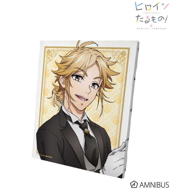 アニメムック　付属品付)ヒロインたるもの！ 描き下ろしイラスト 染谷勇次郎＆柴崎愛蔵 メイド＆執事ver. キャラファイングラフ ヒロインたるもの！～嫌われヒロインと内緒のお仕事～ - 描き